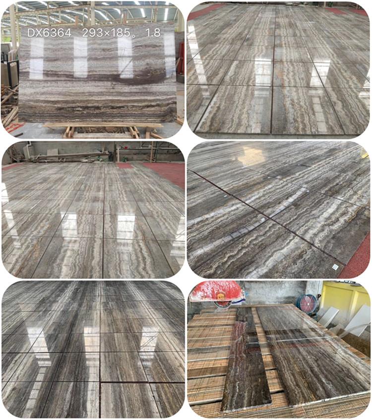 silver travertine