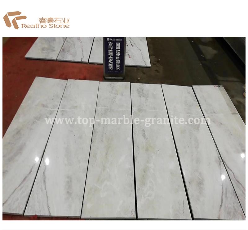 New White Marble Ariston Grey Tiles 3