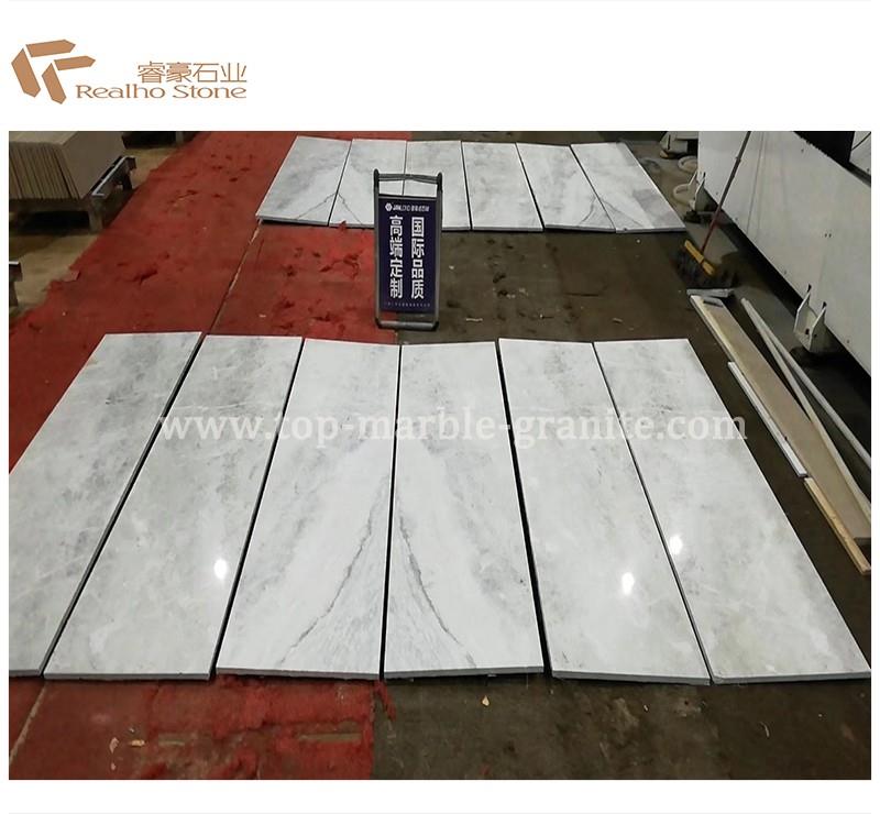 New White Marble Ariston Grey Tiles 4