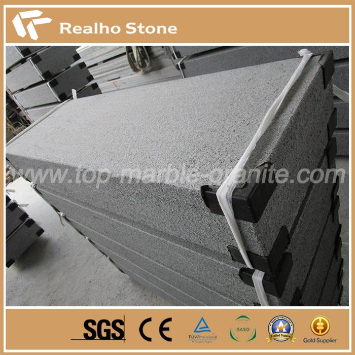 Flamed Finished Panda Dark Curb Stone For Road