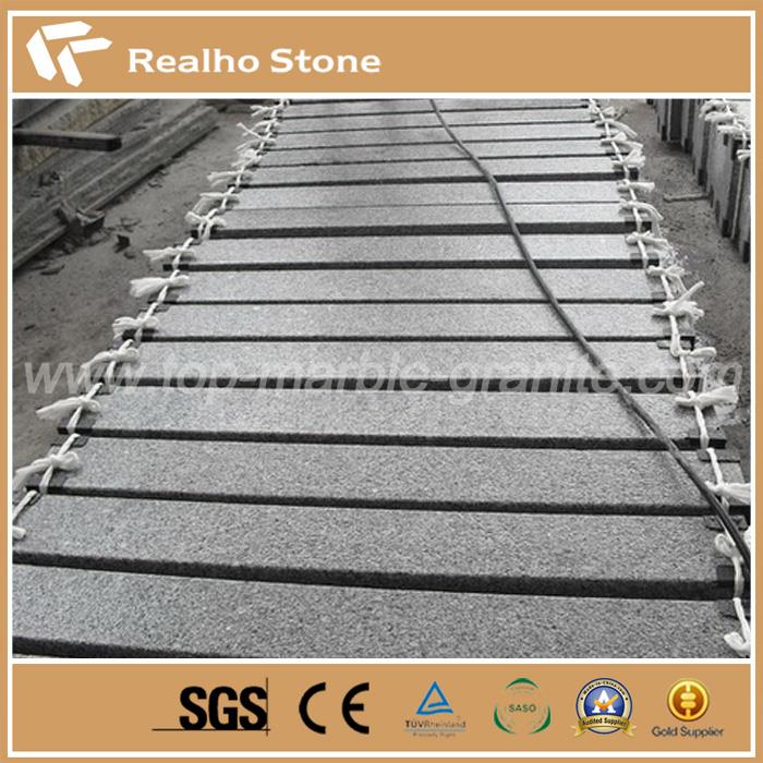 Flamed Finished Panda Dark Curb Stone For Road