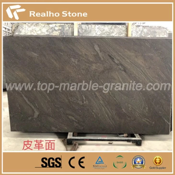 Honed Finish Galaxy Brown Granite Slabs