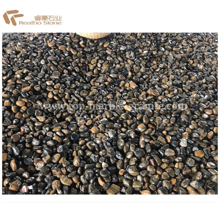 Smooth Mixed Color Pebblestone