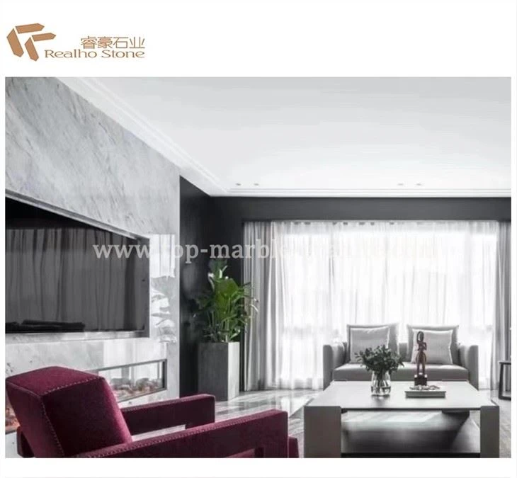 white marble wall